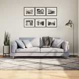 VidaXL Teppich Pamplona Shaggy Hochflor 160x230 cm Beige Anthrazit