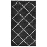 Vidaxl rug Pamplona Shaggy Highly Pole 60x110 cm cream and black