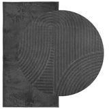 Vidaxl Rug Iza Low -Pile Scandinave 80x150 cm anthracite