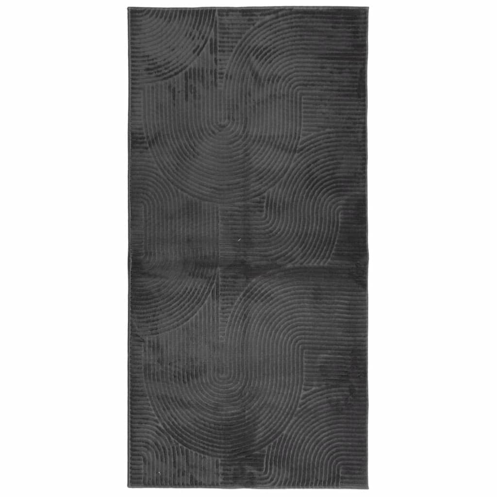 Vidaxl Rug Iza Low -pile Scandinavo 100x200 cm Antracite