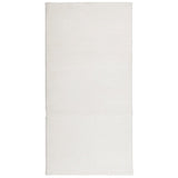 VidaXL Teppich Iza Kurzflor skandinavisch 100x200 cm Creme
