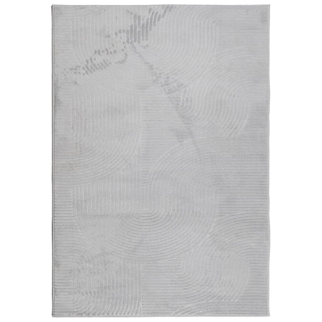 Vidaxl rug IZA Low -pile Scandinavian 160x230 cm Gray