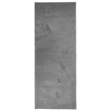 Vidaxl Rug Oviedo Low -Boile 80x200 cm Anthracite -farget