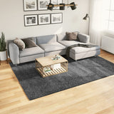 Vidaxl rug Oviedo Low -pile 200x280 cm anthracite -colored