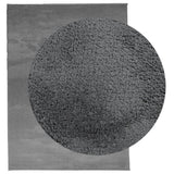 VidaXL Teppich OVIEDO Niederflor 240x340 cm Anthrazit