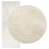 VidaXL Teppich Oviedo Niederflor 80x200 cm beige