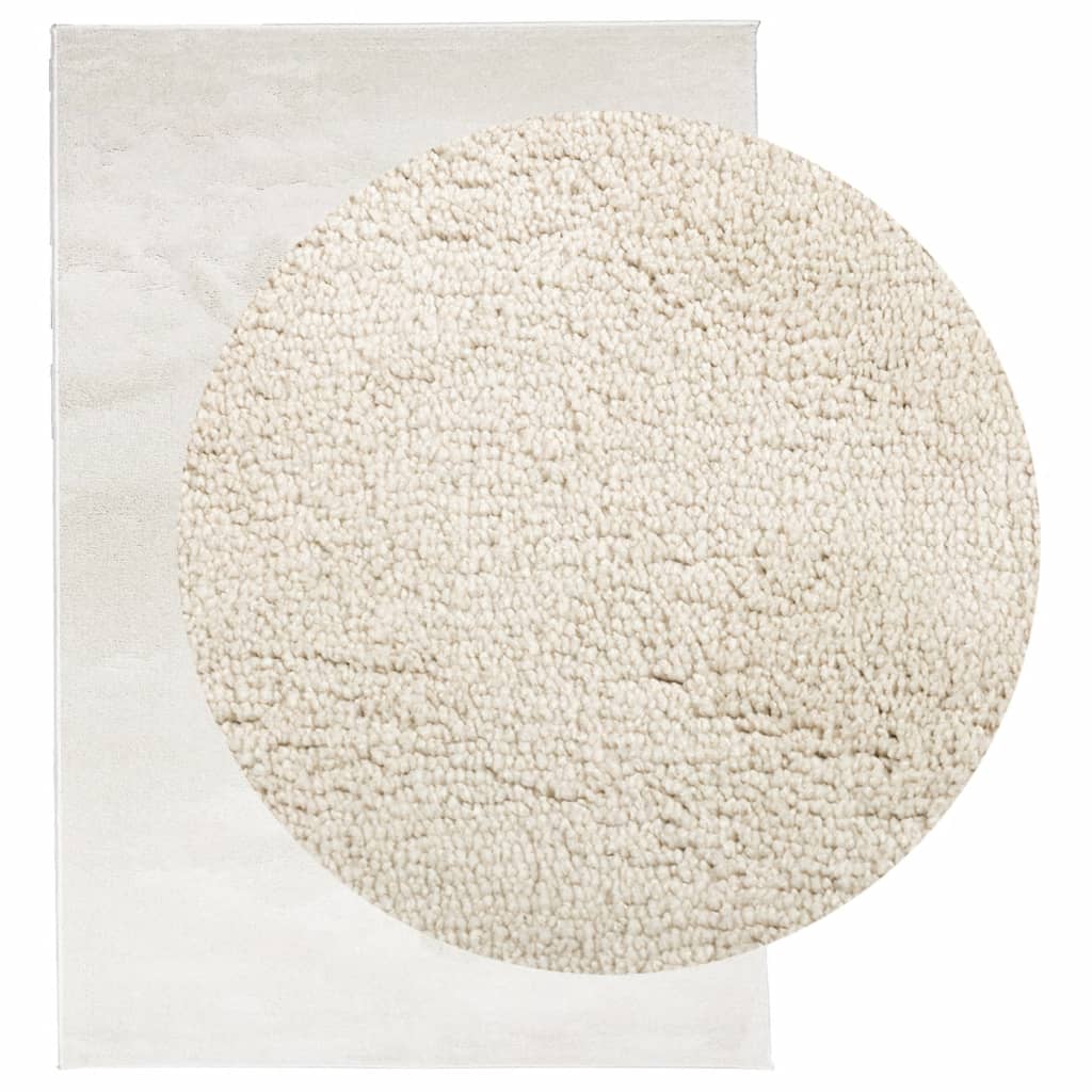 Vidaxl rug oviedo niddereg -pile 120x170 cm beige