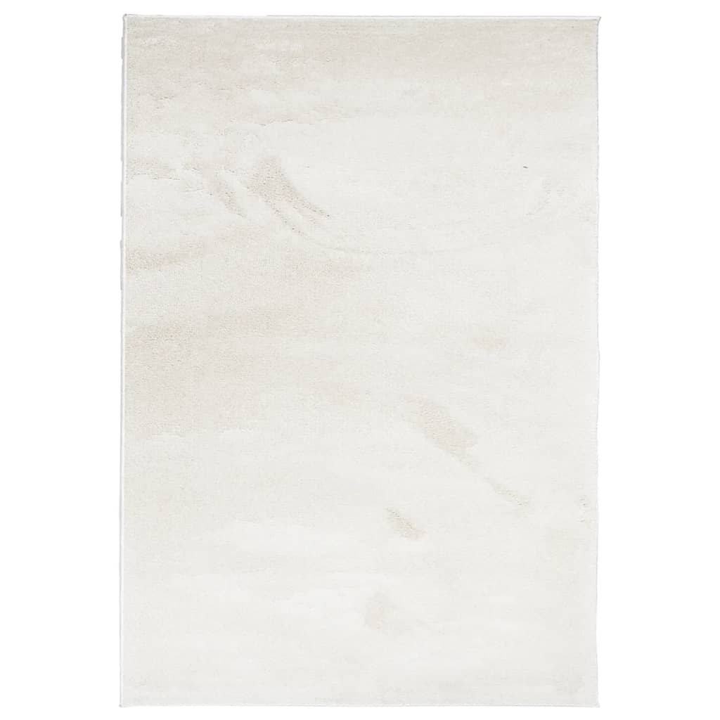 Tapis vidaxl Oviedo Pile bas 160x230 cm beige