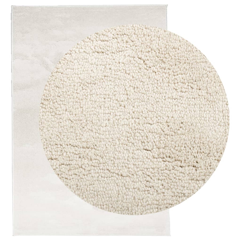 VidaXL Teppich OVIEDO niedriger Flor 200x280 cm beige