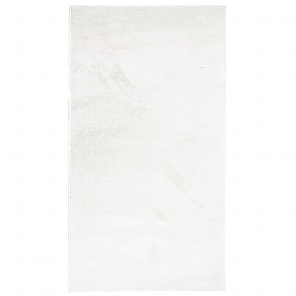 Vidaxl Rug Oviedo Low -Bil 60x110 cm krem ​​-farget