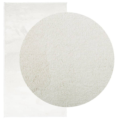 Vidaxx Teppich Oviedo Niederflor 60x110 cm creme