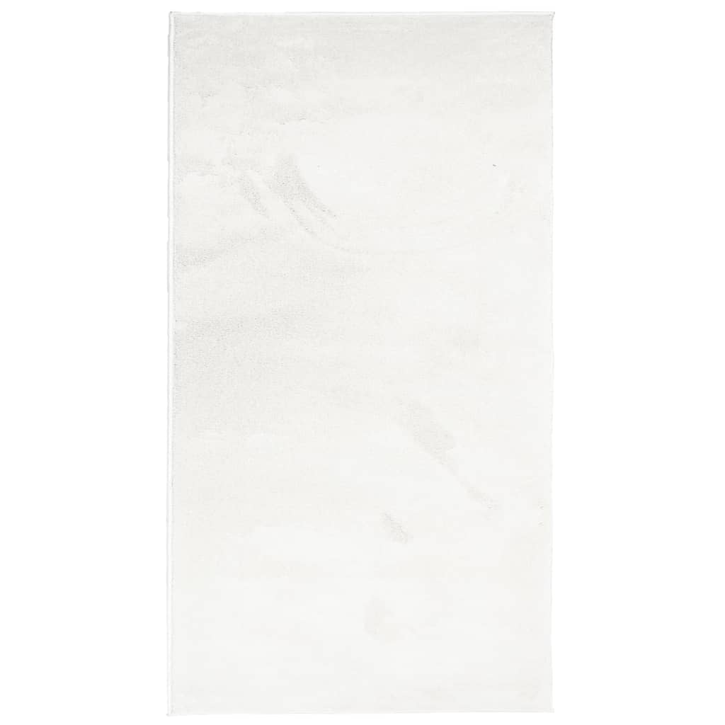 Vidaxl rug Oviedo Low -pile 80x150 cm cream -colored