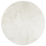 Vidaxl Teppich Oviedo Kurzflor ø 100 cm cremefarben
