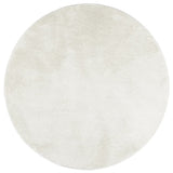 Vidaxl rug oviedo niddereg -pile Ø 100 cm Crème -Colored