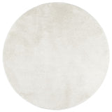 Vidaxl -mattan Oviedo Low -Pile Ø 200 cm Cream -Colored