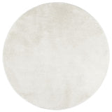 VidaXL Teppich OVIEDO Kurzflor Ø 200 cm Creme