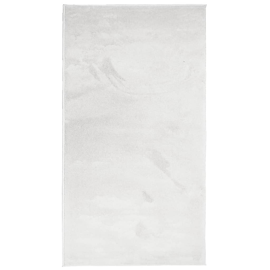 VidaXL Teppich Oviedo Niederflor 60x110 cm grau