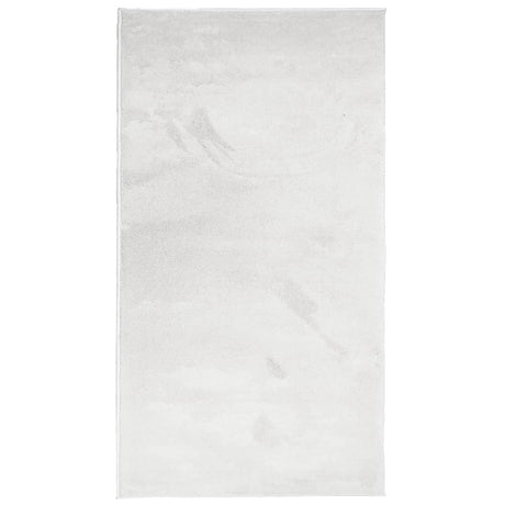 VidaXL Teppich Oviedo Niederflor 80x150 cm grau