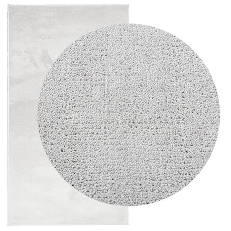 VidaXL Teppich Oviedo Niederflor 80x150 cm grau