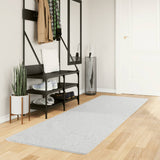 Alfombra Vidaxl oviedo bajo -pile 80x250 cm gris