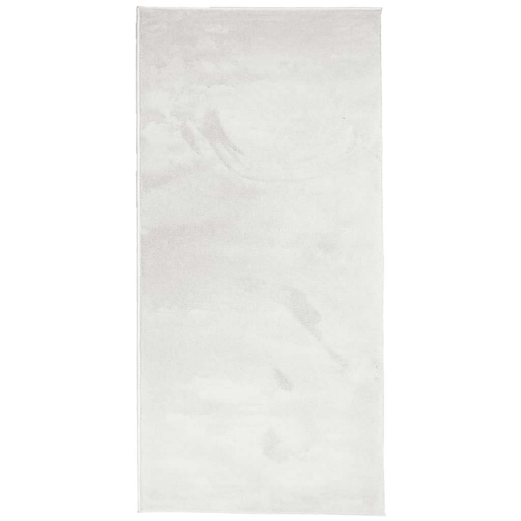 Vidaxl rug Oviedo Low -pile 100x200 cm Gray