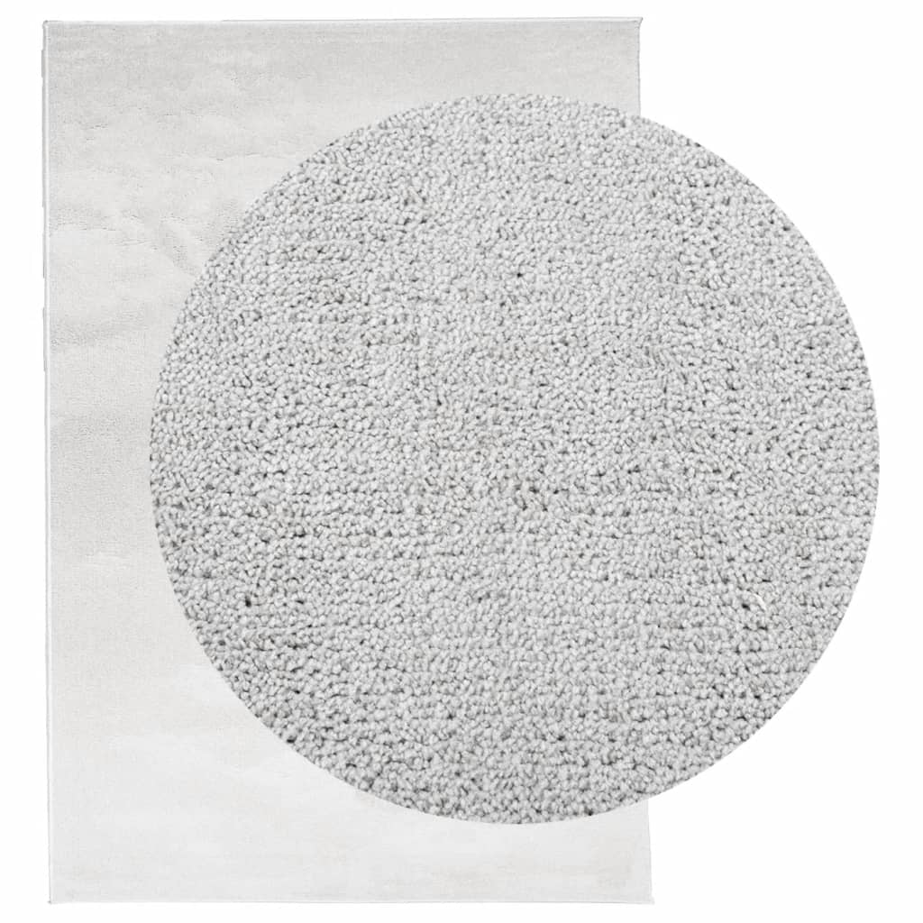 Vidaxl rug oviedo niddereg -pile 120x170 cm Grau