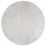 VIDAXL RAG OVIDO basso -DIPLE Ø 240 cm grigio