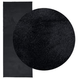 Vidaxl rug Oviedo Low -pile 80x200 cm Black