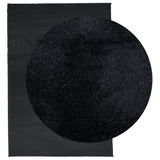 VIDAXL RAG OVIDO LOW -PILE 200x280 cm nero