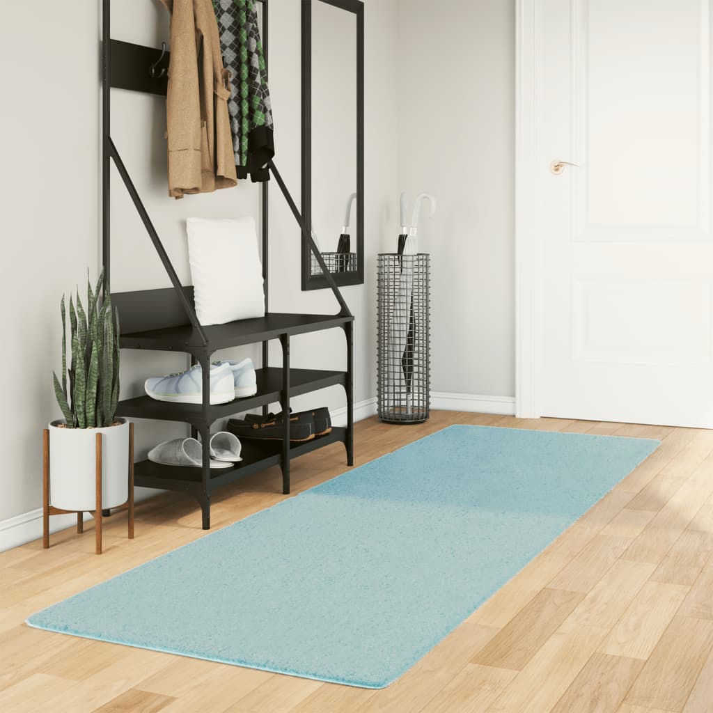 Vidaxl Rug Oviedo Low -Pile 80x250 cm grøn