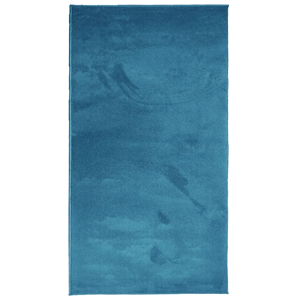 VidaXL Teppich Oviedo Niederflor 80x150 cm Türkis