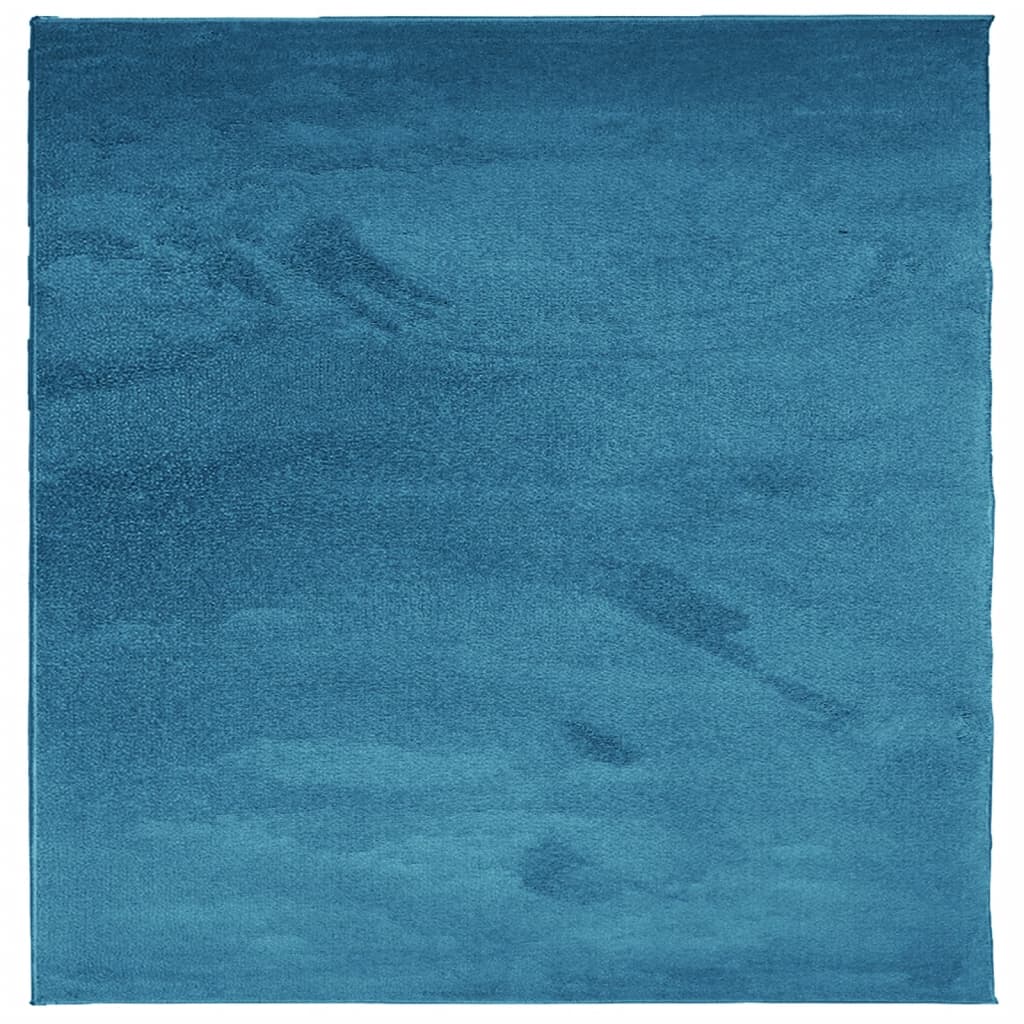 Rapis Vidaxl Oviedo Low -Pile 120x120 cm Turquoise