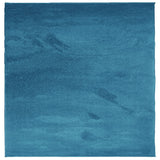 VIDAXL RAG OVIDO LOW -PILE 240X240 CM TURQUOISE