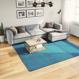 Vidaxl rug Oviedo Low -pile 240x240 cm Turquoise