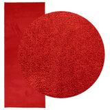 VidaXL Teppich Oviedo niedriger Flor 80x200 cm rot