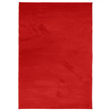 Vidaxl rug Oviedo Low -pile 140x200 cm red