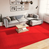 Vidaxl Rug Oviedo Low -Pile 300x400 cm rød