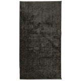 Vidaxl Teppich Istan Hochflor glänzend 80x150 cm Anthrazit