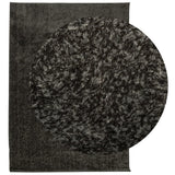 Vidaxl Teppich Istan Hochflor glänzend 200x280 cm Anthrazit
