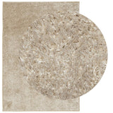 Vidaxx Teppich istan Hochflor glänzend 140x200 cm beige