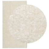 Vidaxx Teppich istan Hochflor glänzend 80x150 cm cremefarben