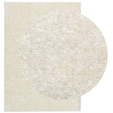 Vidaxx Teppich istan Hochflor glänzend 160x230 cm cremefarben