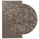 VidaXL rug Istan high pile glossy 80x150 cm gray