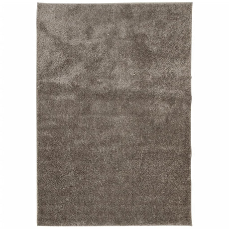 VidaXL Teppich istan Hochflor glänzend 140x200 cm grau