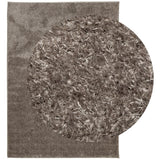 VidaXL Teppich istan Hochflor glänzend 200x280 cm grau