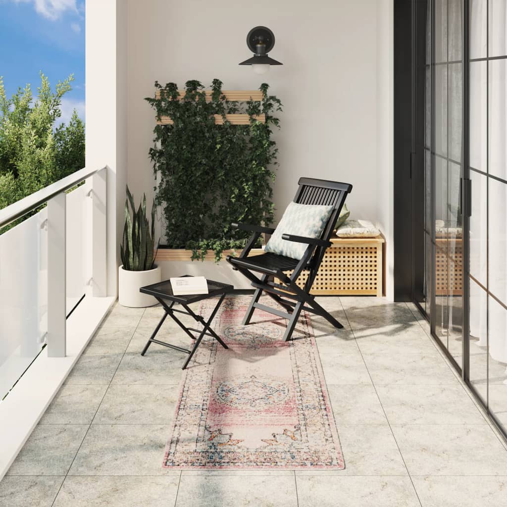 Vidaxl Rug Arbizu Inside and Outside Vintage Style 80x250 cm