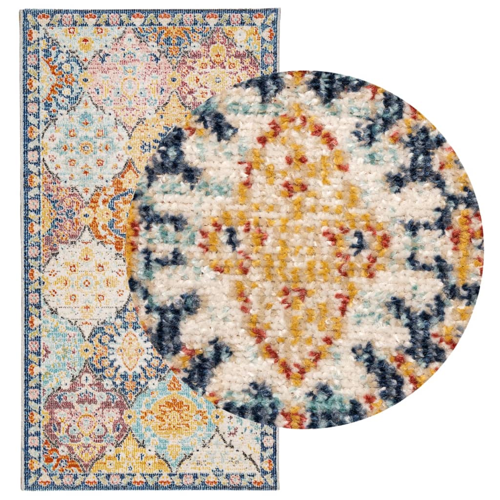 VIDAXL RUG ARBIZU all'interno ed esterno in stile vintage 80x150 cm