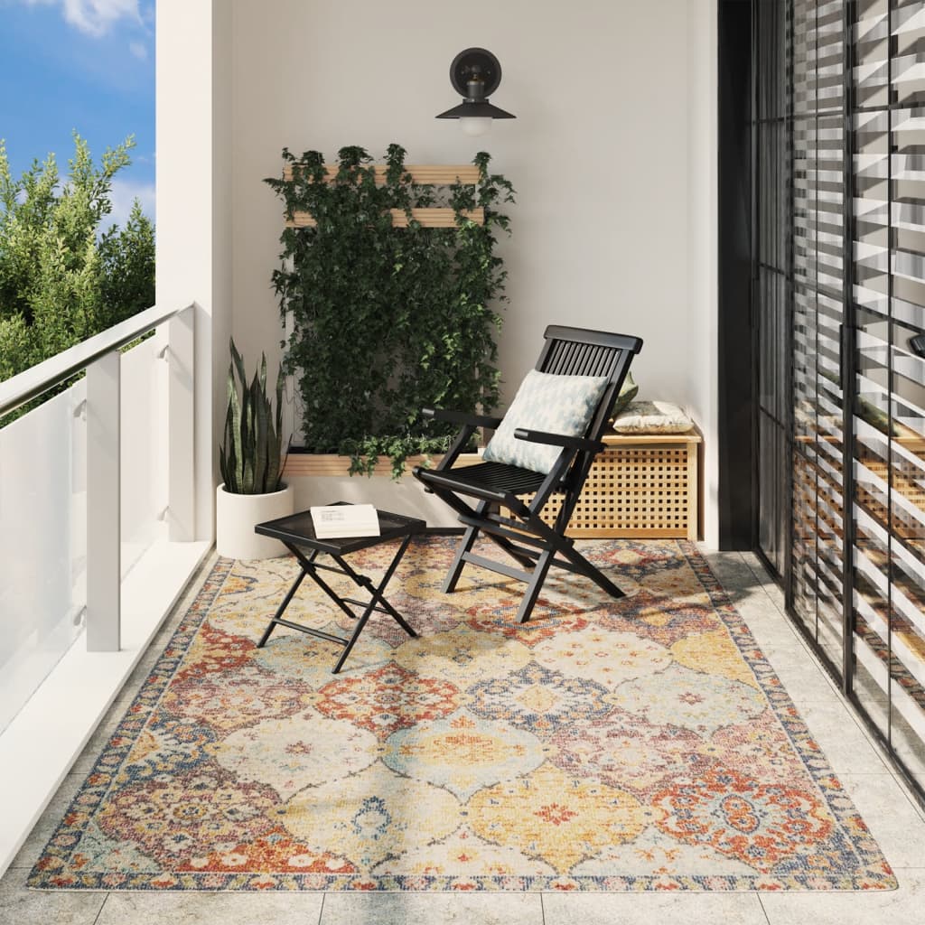 VidaXL-Teppich Arbizu für drinnen und draußen im Vintage-Stil, 200 x 280 cm