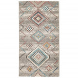 VidaXL-Teppich Arbizu für drinnen und draußen im Vintage-Stil, 80 x 150 cm
