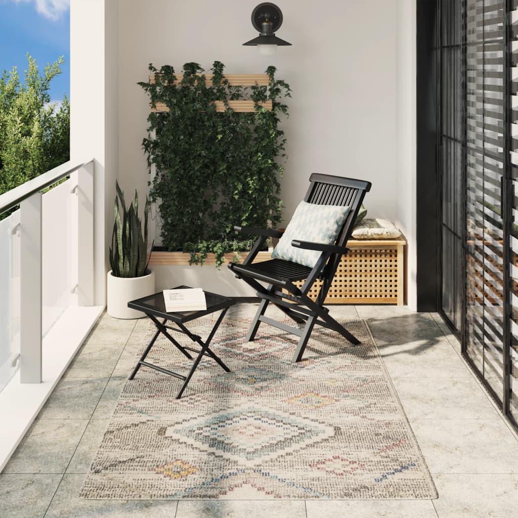 Vidaxl carpet arbizu inside and outside vintage style 140x200 cm